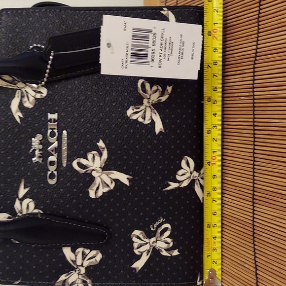 NWT COACH ANDREA CARYALL BAG WITH BOW - Picture 9 of 12